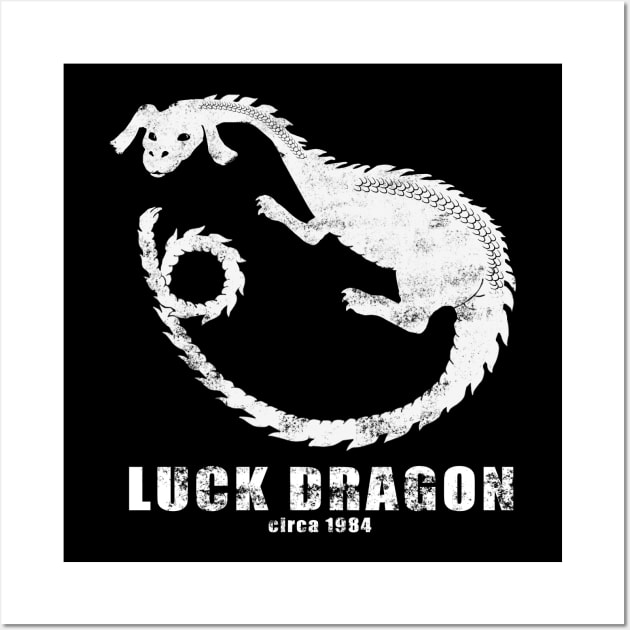 Luck Dragon 1984 Wall Art by Kaybi76